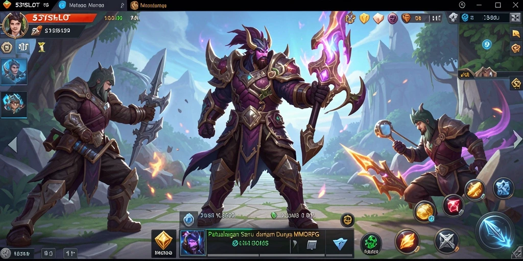 Screenshot gameplay <strong>531SLOT</strong> yang menunjukkan momen pertempuran seru.