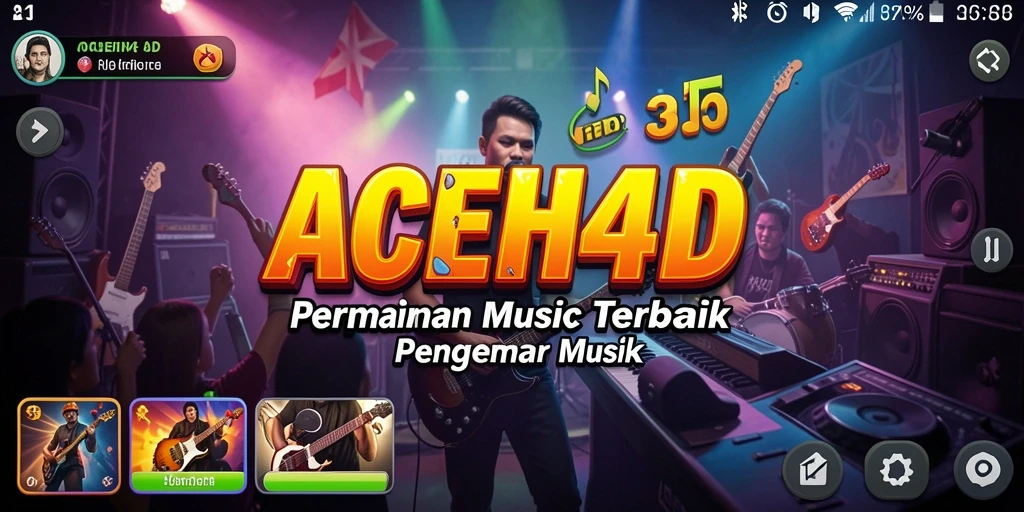 Tampilan gameplay interaktif ACEH4D yang menarik dan menyenangkan.
