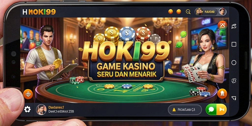 Screenshot gameplay HOKI99 menampilkan aksi seru permainan Kasino.