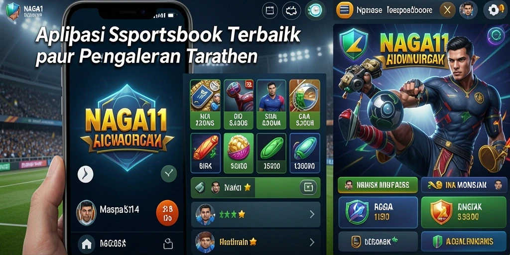 Screenshot utama NAGA11 menampilkan antar muka taruhan olahraga yang menarik.