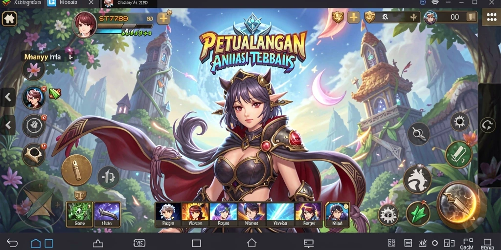 Screenshot ST789 menunjukkan aksi seru dalam dunia anime yang penuh warna.